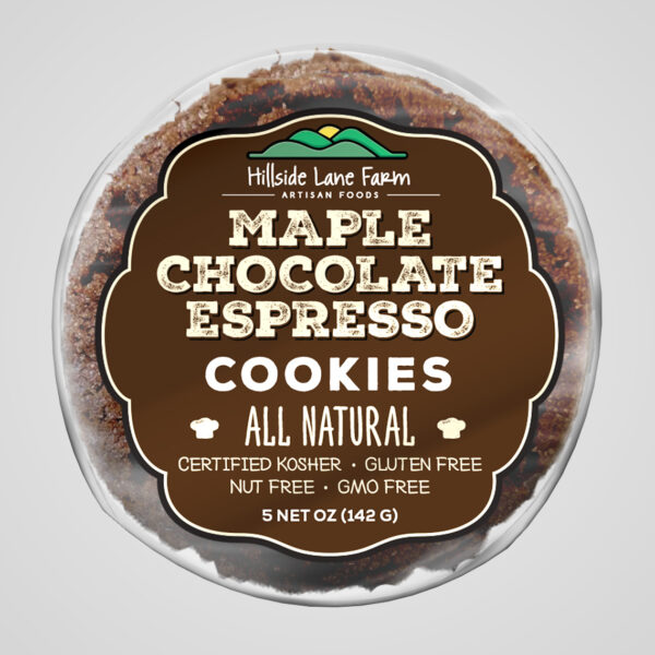 Hillside Lane Farm GF Maple Chocolate Espresso Cookie Allergen Free