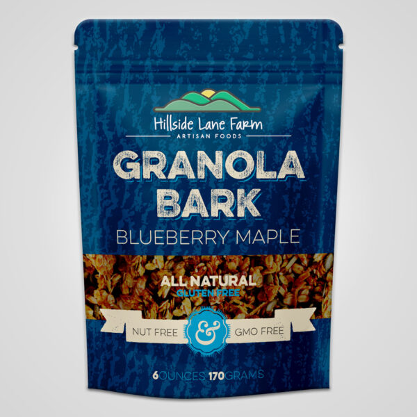 Blueberry Maple Granola Bark