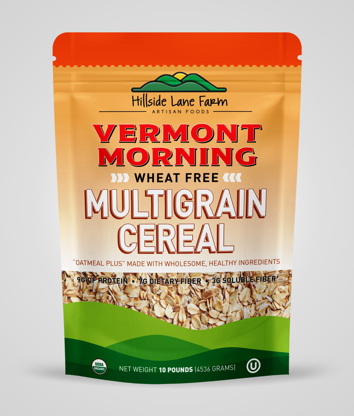 Vermont Morning Cereal Multigrain Wheat Free
